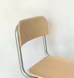 Scaun scolar reglabil OPTIM MATTE-werzalit-natur - imagine 3