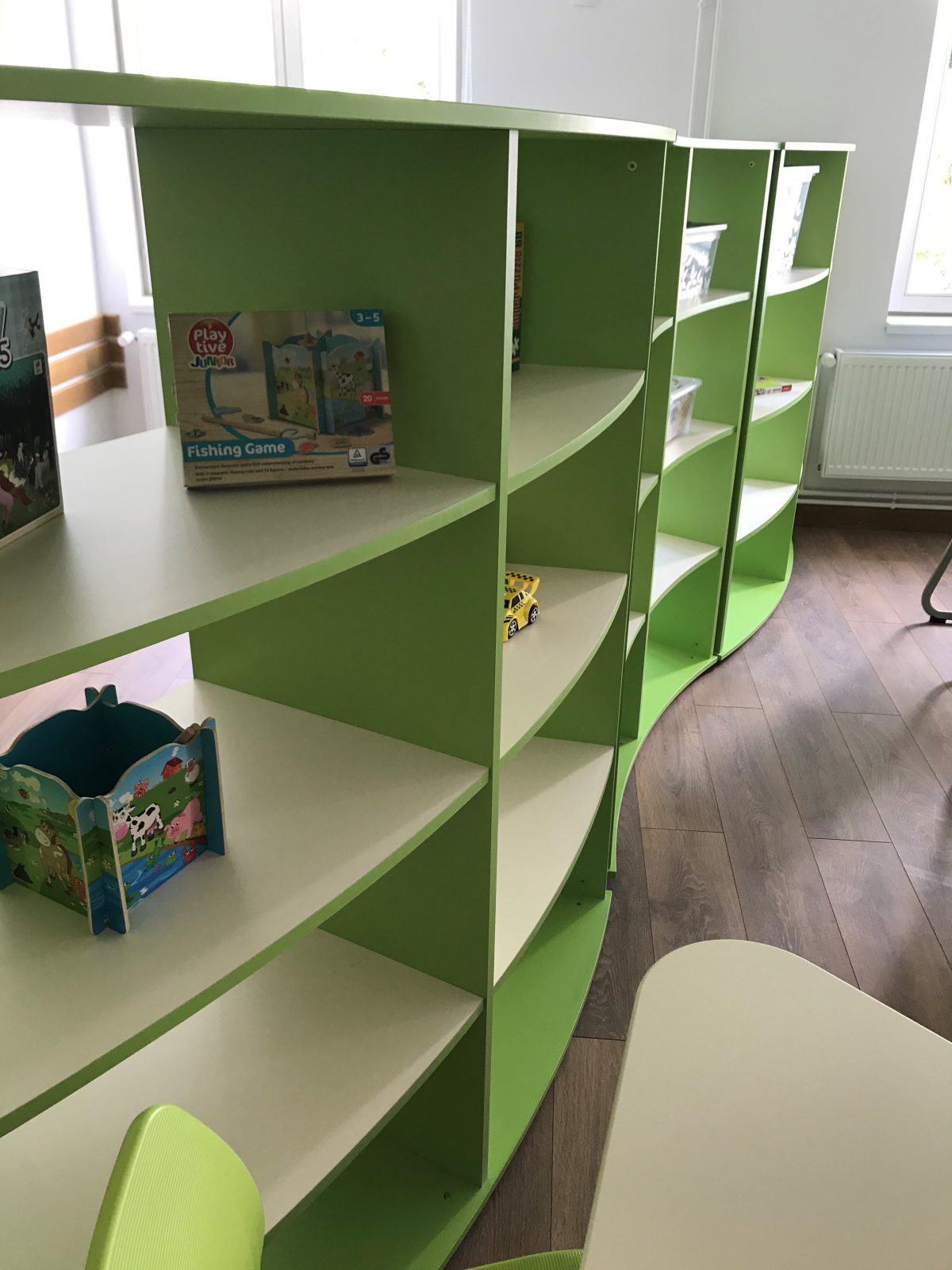 Dulap Matte wave verde Dulap curbat modular MATTE