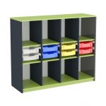 Dulap activități cu 8 sertare mici