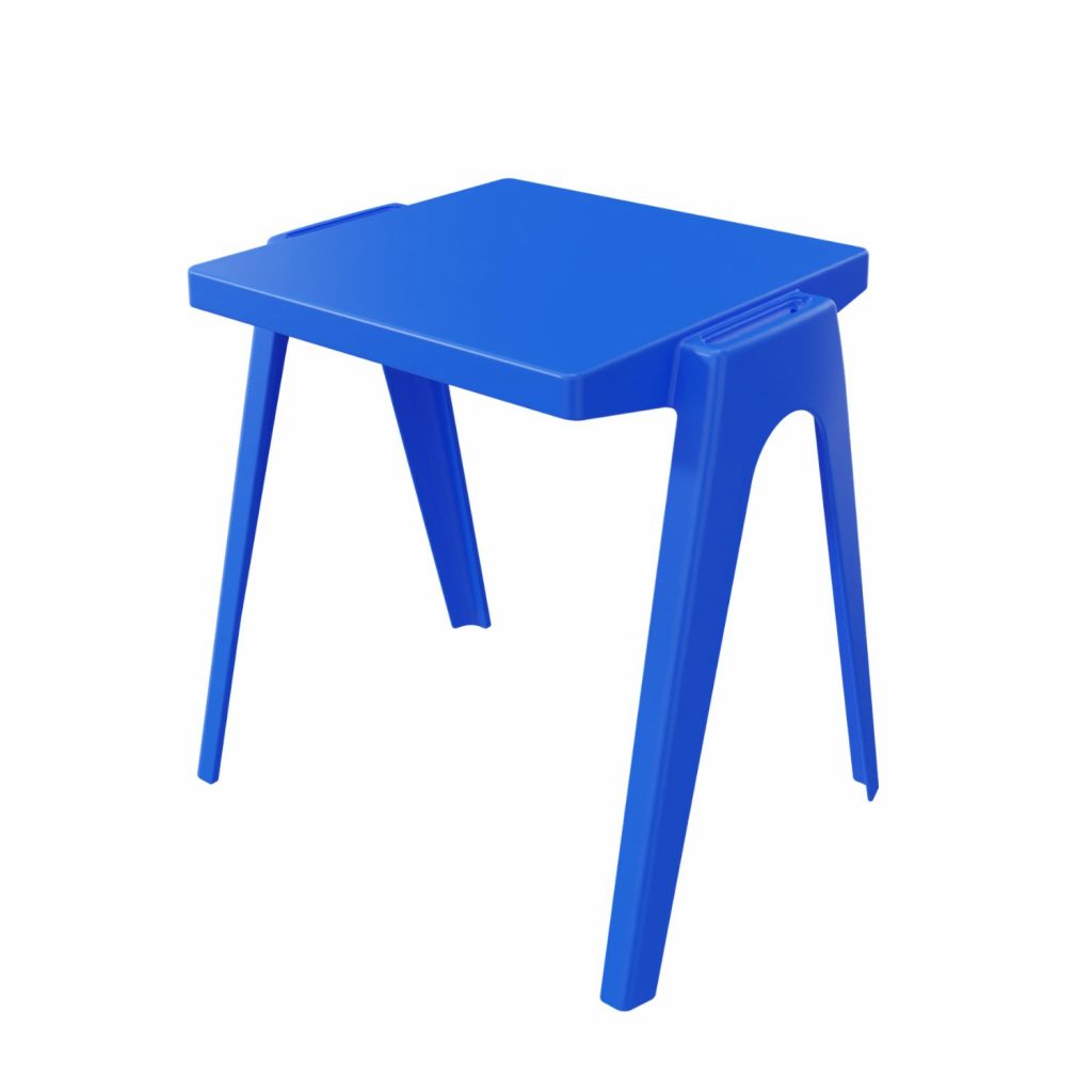 Masa scolară turnată modulară Smart MATTE