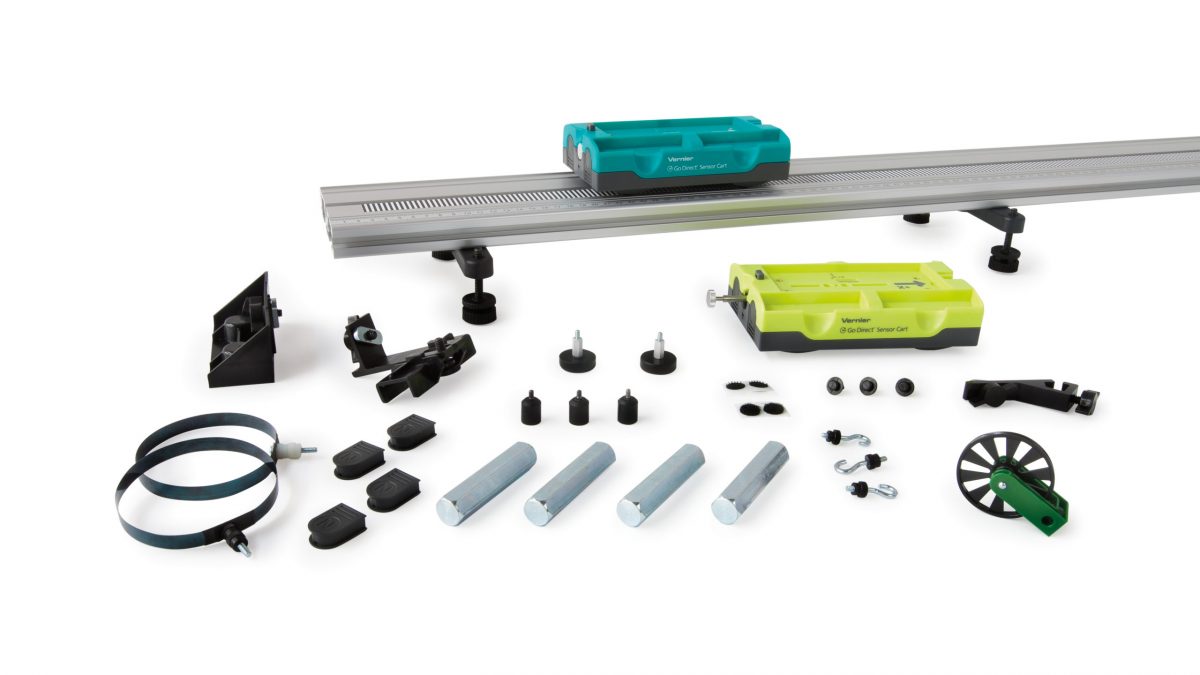 Kit de dinamica cu caruciare cu senzori Go Direct