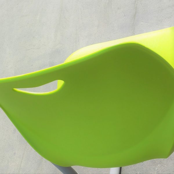 Scoica verde Jolly Lime -scaun reglabil ergonoic MATTE GLISS