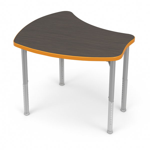 Masa modulara curbata reglabila Matte Mod