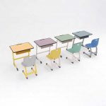 Set de mobiler scolar Matte Quad