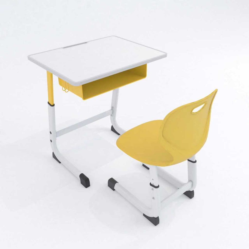 Set masa si scaun Optim Matte Quad reglabil