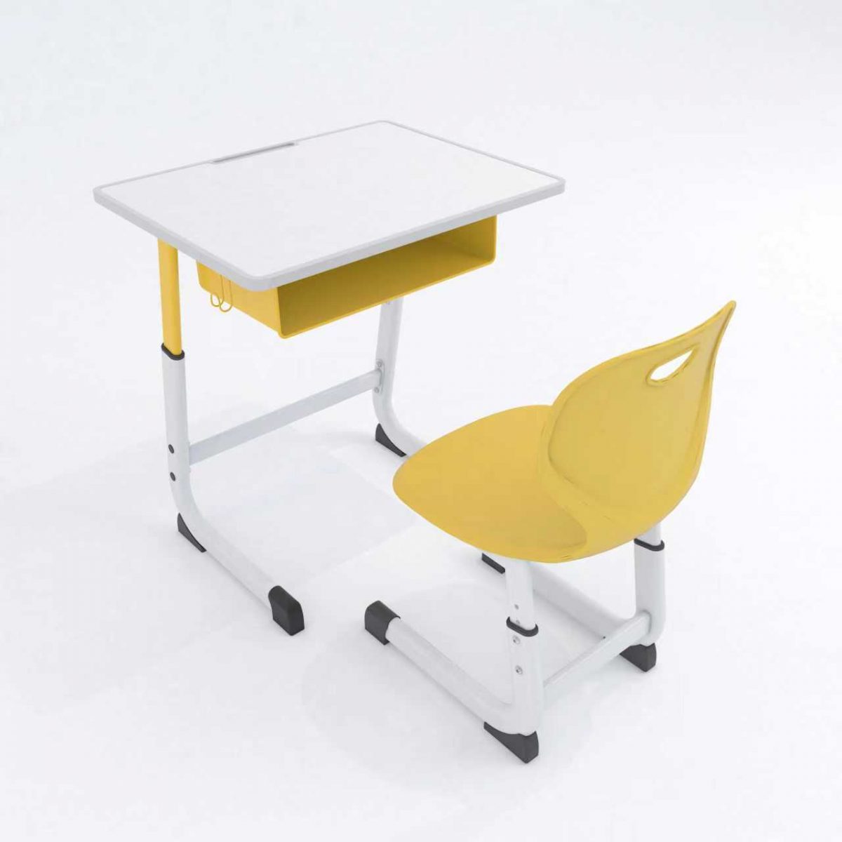 Set masa si scaun Optim Matte Quad reglabil