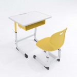 Set masa si scaun Optim Matte Quad reglabil