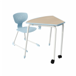 Set de masa modulara si scaun ergonomic Matte ClassFlip - imagine 4