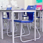 Scaun Optim SKID albastru royal